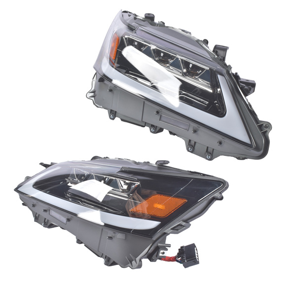 大灯总成 2x LH & RH LED Headlight Assembly Xenon Headlamp Replacement for Lexus GS250/GS350 3.5L V6 2013 2014 2015-2