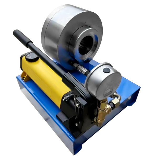 液压管缩机 Hydraulic Hose Crimper Machine Pipe Clamping Machine 5600KN With 8 Sets Dies New-4