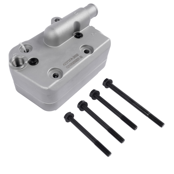 空气压缩机缸盖 Air Compressor Head Fits for Wabco Cummins 75mm 4089208 Compressor Head Assembly-5