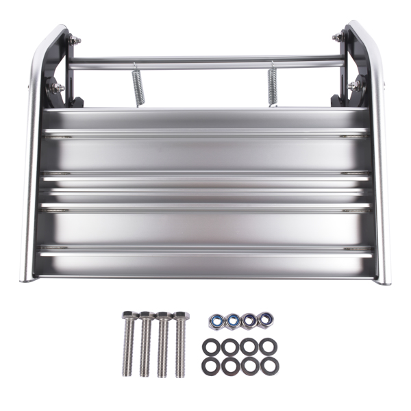 踏板组件 Pull Out Retractable One Step RV Camper Van Platform Steps Stair Manual RV Step-9