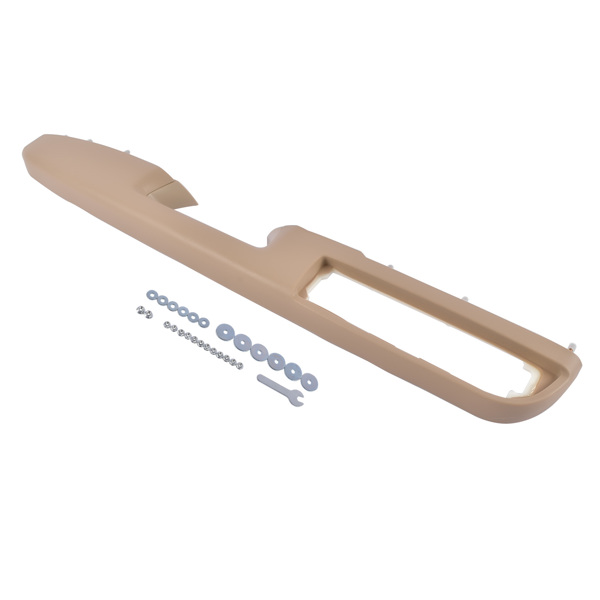 门扶手 Driver Left Door Panel Handle Armrest Repair Tan Fit for Chevrolet Avalanche Suburban Tahoe Silverado GMC Sierra Yukon Pontiac 6000 Stainless Steel 80995 20954880 20954888-3