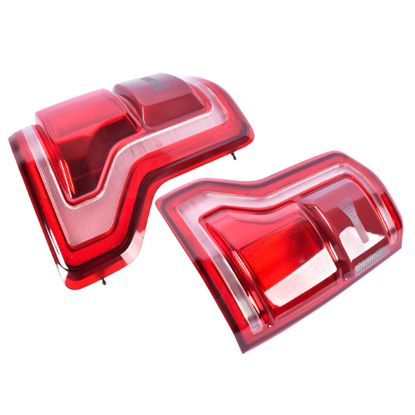 尾灯 Replacement For 2015-2017 Ford F-150 SSV XL XLT Left & Right Side LED Tail Light Brake Lamp W/Blind Spot HL3Z13405D HL3Z13404D-4
