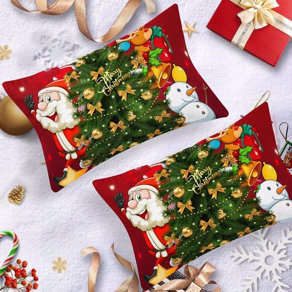 圣诞被套Christmas床品三件套 圣诞老人 200*200cm-4