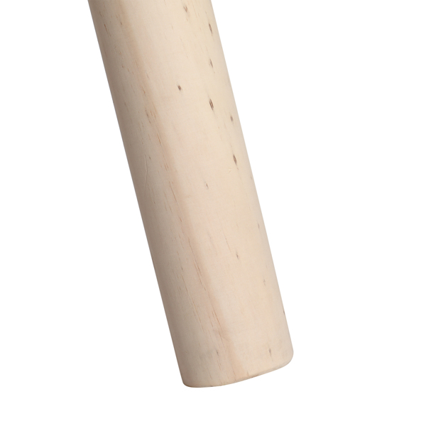 6.5ft 实木 秋千架 原木色 秋千套装 600lbs 仿古风格-15