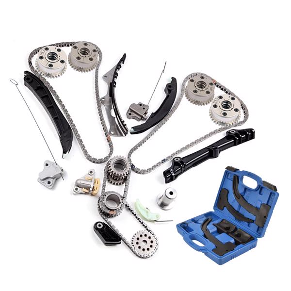 正时套装 Timing Chain VVT Gear & Tool Kit Replacement for Chrysler Jeep Dodge Ram 3.6 Pentastar 2011-2015 5184357AE-2