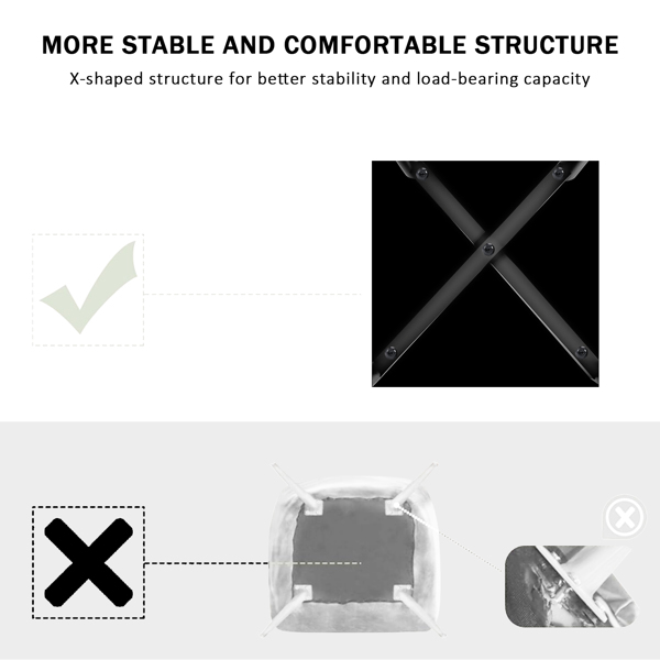 镂空靠背餐椅，现代厨房椅，北欧仿皮高背椅，客厅厨房用椅-5