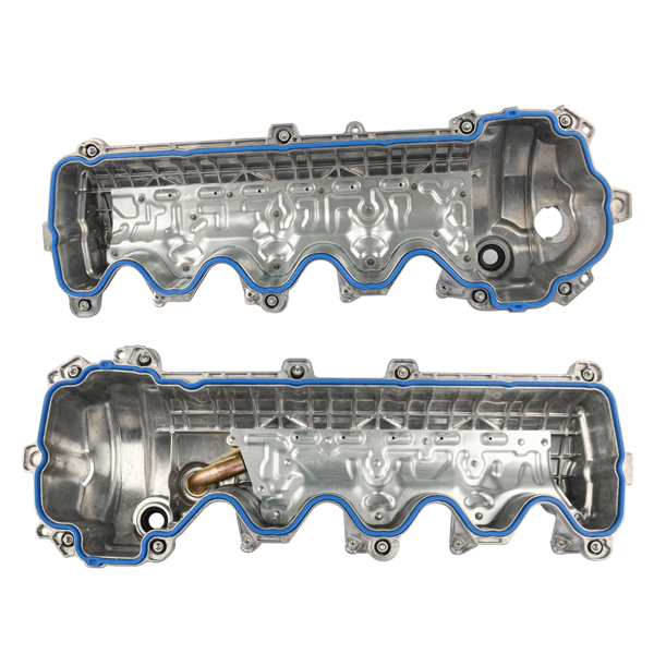 气门室盖 Pair Engine Valve Cover Left & Right Side Replacement for Ford F-150 F-250 F-350 Expedition 4.6L 5.4L Lincoln Navigator Mark LT 5.4L V8 264-909 264-908-5