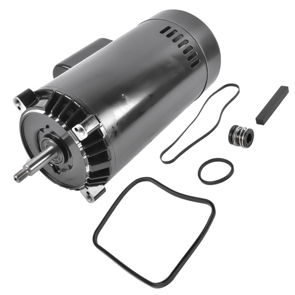 泳池水泵电机 2.5HP Pool Pump Motor UST1252 Single-Speed 56J Frame 3450 RPM Replacement for Hayward Super Pump w/GO-KIT-3-4