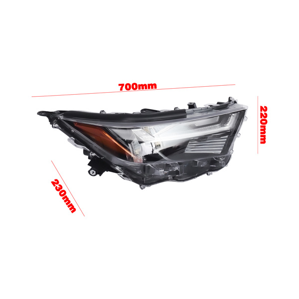 大灯 Right Side LED Headlight Headlamp Assembly Replacement for Toyota RAV4 2022-2024 811100R360  8111042D90-6