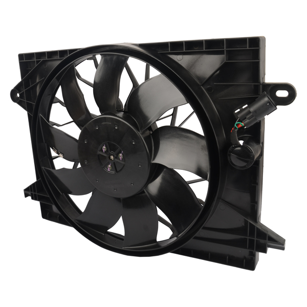 散热器风扇 Radiator Cooling Fan Assembly Replacement for Dodge Charger Challenger SRT 6.2L V8 6010297-9