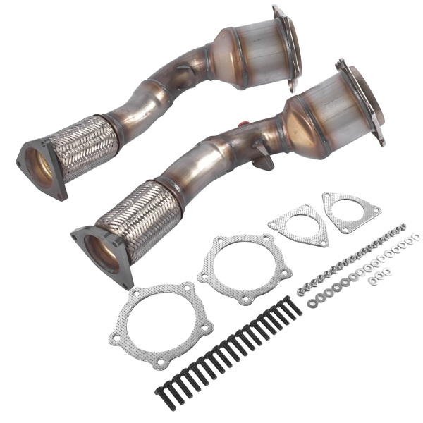 亚马逊禁售 三元催化器 Front Catalytic Converters Replacement for Porsche Cayenne 9P 4.8L V8 2007-10 95511302130-5