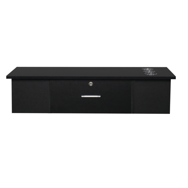 【WC】壁挂式造型理发美容美发Spa沙龙设备 带锁  黑色-1