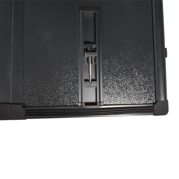 尾箱盖 4.6FT Hard Tri-Fold Tonneau Cover with Light Replacement for 2022-2025 Ford Maverick Truck Bed Waterproof-7