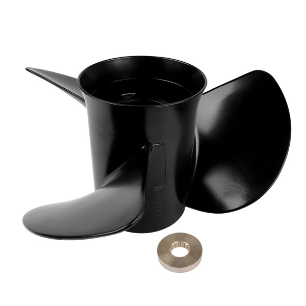 螺旋桨 14 x 19'' Outboard Propeller Fits for Yamaha F150 F175 F200 F250 F300 4 Stroke 6G5-45945-01-00 6G5-45945-01-98 -3