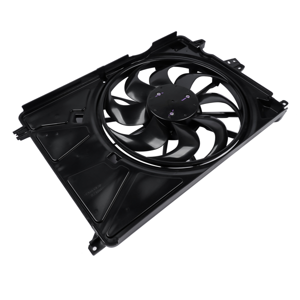 散热器风扇 Engine Radiator Cooling Fan Assembly w/ Shroud Replacement for Jeep Renegade Fiat 500X 2019-2023 68552370AA-6