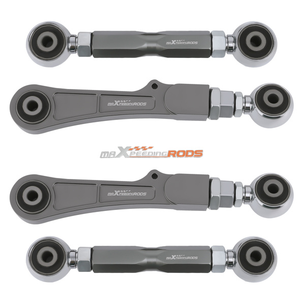 4件装 可调后轮外倾角控制+前束角臂 适用于特斯拉Model S（2012-2022年）/Model X（2016-2022年）-1