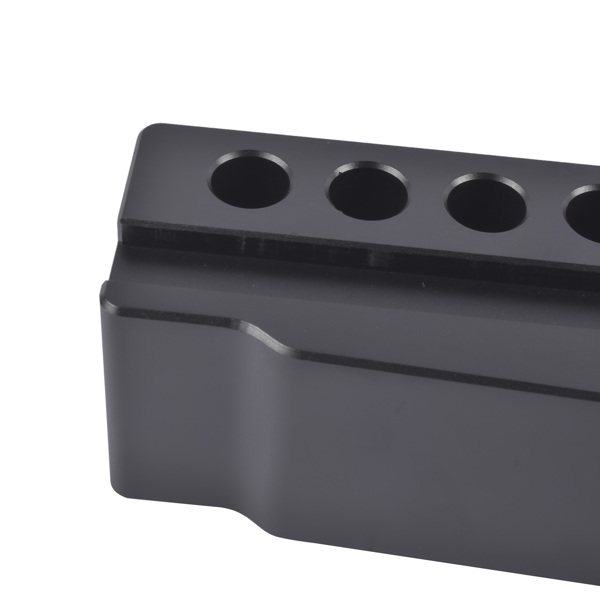 拖车挂接装置 Fits 2.5" Receiver Aluminum Trailer Hitch Adjustable 8" Drop/Rise 2" & 2-5/16" Balls 18500LBS w/2 Locks-9