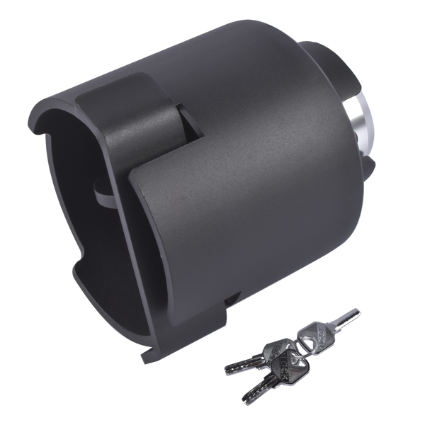 拖车锁 2178 Trailer Hitch Lock Fits 2-inch Couplers Anti-Theft Coupling Lock Safety Chains for RV Truck with Key-3