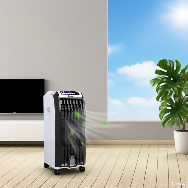 三合一空气冷却器、风扇和加湿器-蜂窝冷却垫、负离子发生器、遥控器和定时器，是家庭/办公室的理想选择 -1
