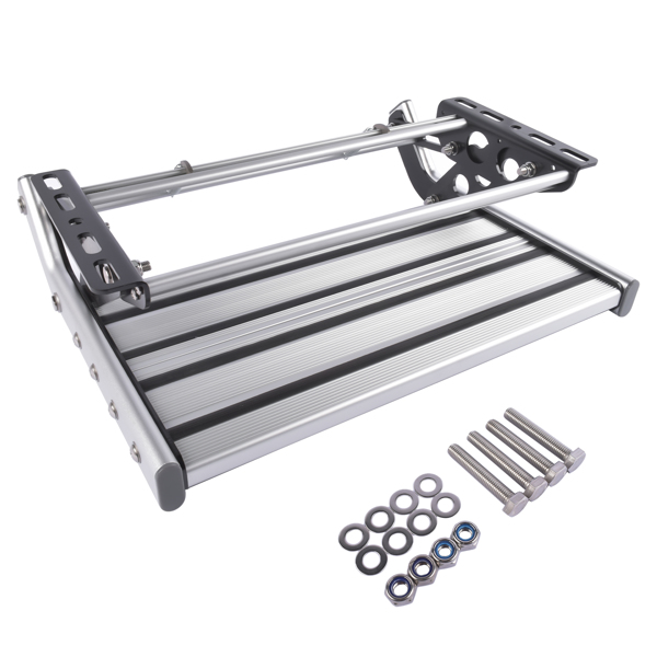 踏板组件 Pull Out Retractable One Step RV Camper Van Platform Steps Stair Manual RV Step-1