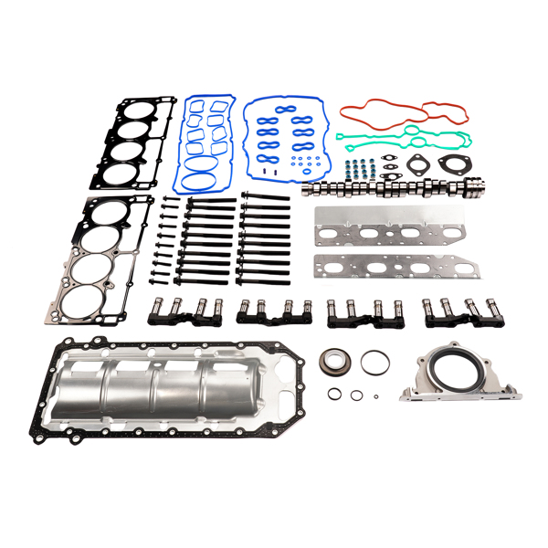 气门挺柱修包套装 MDS Lifters Cam Head & Oil Pan Gasket Kit Replacement for 09-15 Dodge Jeep Chrysler 5.7 Hemi-6