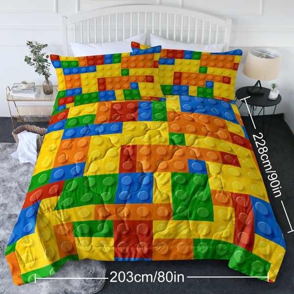 （沃尔玛库存）自产数码被子 圆孔积木 美国中号 （temu仅可自提）-3