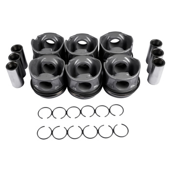 活塞环套装 Pistons & Rings Pins Kit Replacement for Jeep Grand Cherokee Ram 1500 3.0L V6 EcoDiesel 2014-2018 68147228AA 68147229AA 68147230AA