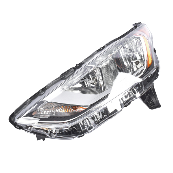 大灯 Left Driver Side Headlight Assembly Halogen with Bulb Fit for Ford Transit Connect XL XLT 2019-2023 KT1Z13008B-3