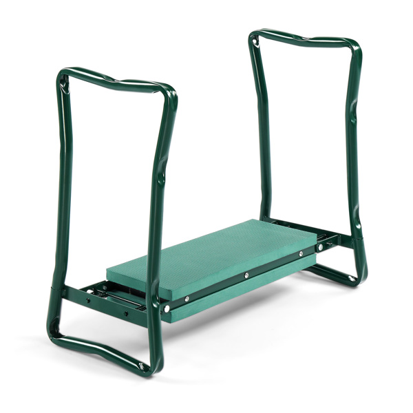 24*10.8*19.7inch 绿色 铁+EVA 折叠 折叠 园林跪凳-1