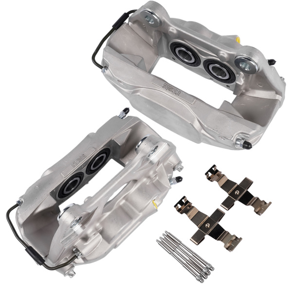 刹车钳 Pair Front Brake Calipers for 15-20 Porsche Macan Base GTS S Turbo Left & Right 95B615123F 95B615124F -5