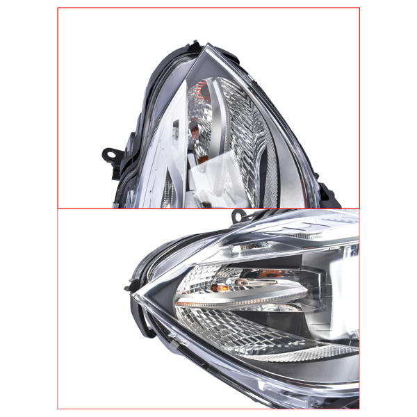 汽车大灯 2PCS Front Left & Right HID/Xenon Headlights with AFS Fit for 2014-2018 BMW X5 F15 F85 63117317109 63117317110-11