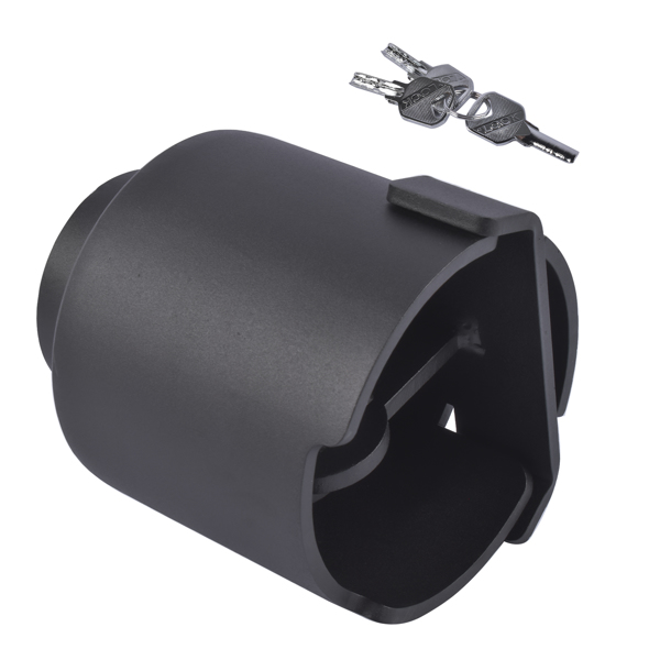 拖车锁 2178 Trailer Hitch Lock Fits 2-inch Couplers Anti-Theft Coupling Lock Safety Chains for RV Truck with Key-6