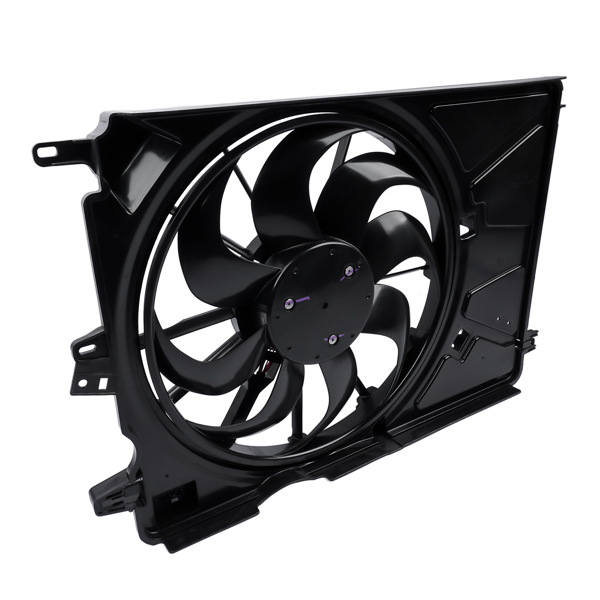 散热器风扇 Engine Radiator Cooling Fan Assembly w/ Shroud Replacement for Jeep Renegade Fiat 500X 2019-2023 68552370AA-5