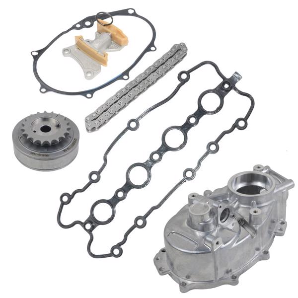 散热器边盖 Timing Chain Set & Timing Housing Replacement for VW Golf Jetta Passat Audi A4 2.0T BPY-3