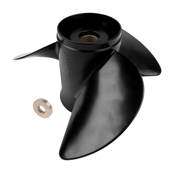 螺旋桨 14 x 19'' Outboard Propeller Fits for Yamaha F150 F175 F200 F250 F300 4 Stroke 6G5-45945-01-00 6G5-45945-01-98 -6