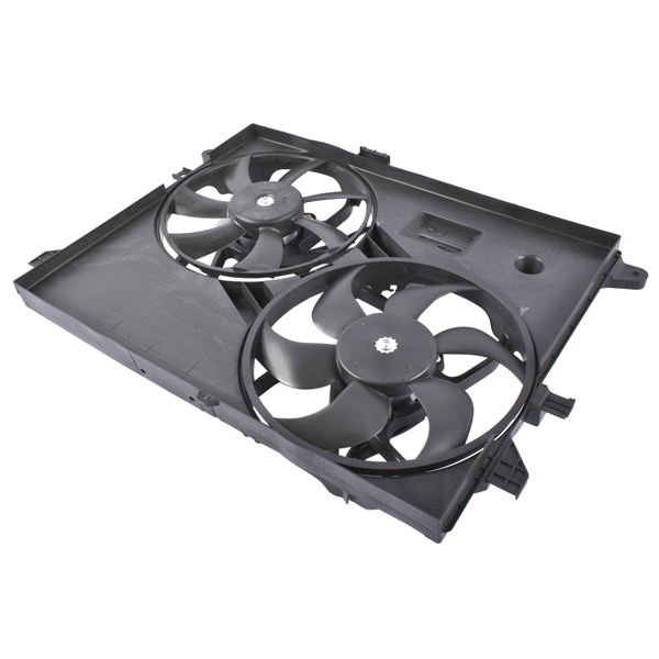 散热器风扇 Dual Radiator Cooling Fan with Shroud Assembly Fit for Chevrolet Captiva Sport 2012 Saturn Vue 2008-2010 89019134-2