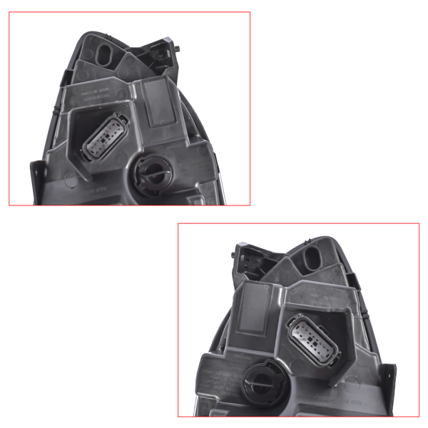 大灯 2pcs Left & Right Headlight Assembly Halogen with Bulb Fit for Ford Transit 2019-2023 KT1Z13008B KT1Z13008A-8