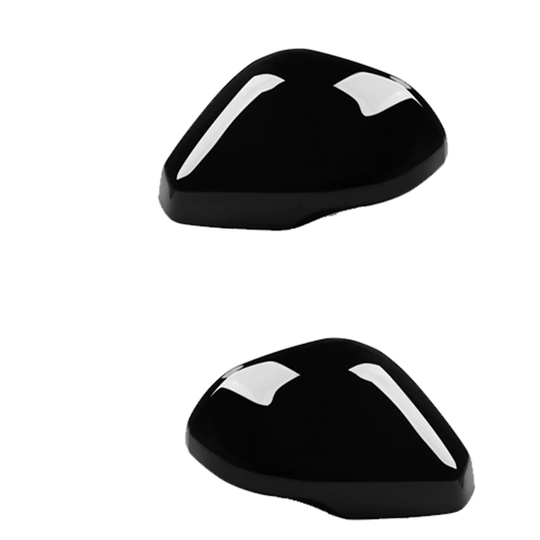 1 对亮黑色侧后视镜盖，适用于 2023-2025 款本田 CRV CR-V-7