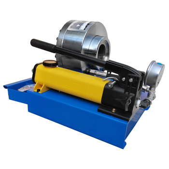 液压管缩机 Hydraulic Hose Crimper Machine Pipe Clamping Machine 5600KN With 8 Sets Dies New