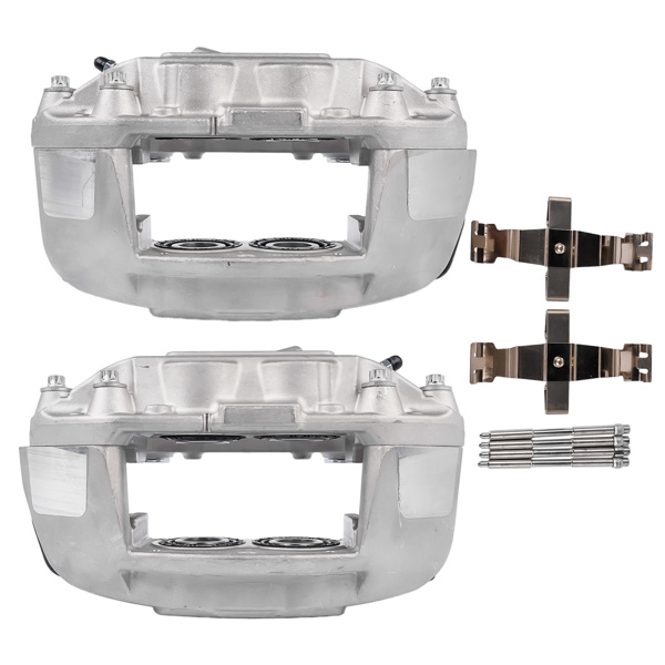 刹车钳 Pair Front Brake Calipers for 15-20 Porsche Macan Base GTS S Turbo Left & Right 95B615123F 95B615124F -2