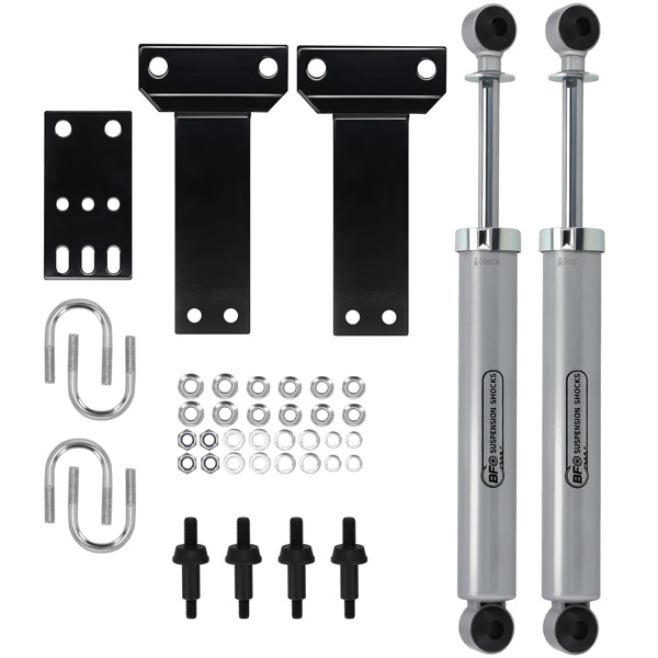 双转向减震器 适用于福特F250 F350超级 duty 4WD 1999-2004 适用于福特远足车4WD 2000-2005-2