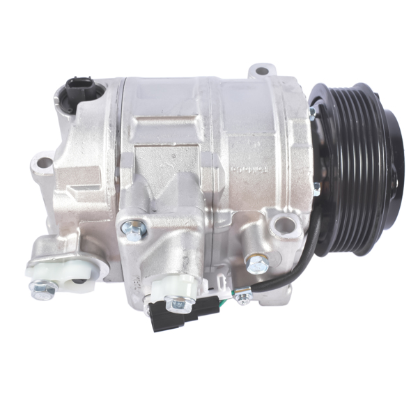 空调压缩机 A/C Compressor W/ 6-Groove Pulley Replacement for Ford Edge 2012-2015, Explorer 2012-2013 L4 2.0L CT4Z19703B-4