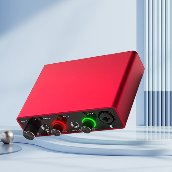 第三代 USB 音频接口，配备 USB-C 接口和幻象电源-12