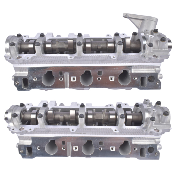 缸盖总成 Pair Left & Right Cylinder Head Replacement for Toyota 4Runner T100 Truck 3.0L A/T M/T 2WD 11101-65011 11102-65021-4
