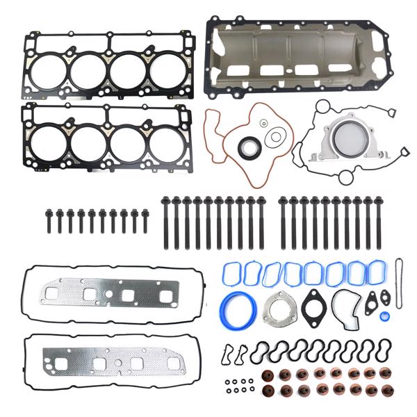 发动机大修包 Full Head Gasket Bolt Set Replacement for Chrysler 300 Dodge Charger Magnum Jeep Grand Cherokee Commander 5.7L V8 HEMI 2005-2008-6