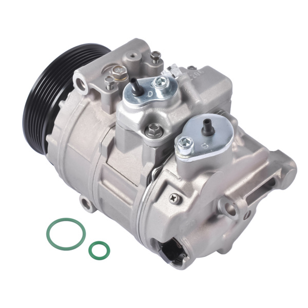 空调压缩机 A/C Compressor LR012593 LR015151 Replacement for 2009-10 Jaguar XF, 2005-09 Land Rover LR3, 2006-2009 Range Rover-4