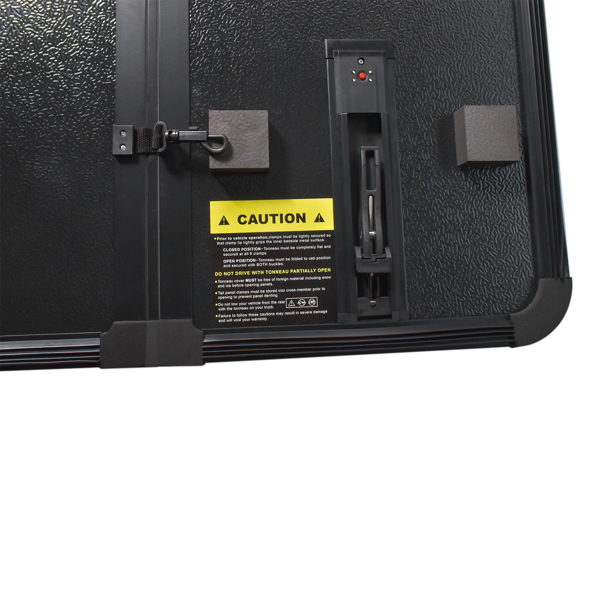 尾箱盖 4.6FT Hard Tri-Fold Tonneau Cover with Light Replacement for 2022-2025 Ford Maverick Truck Bed Waterproof-10