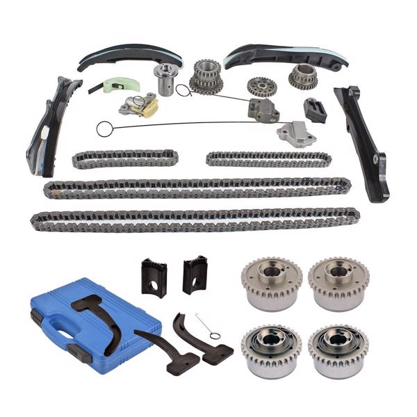 正时套装 Timing Chain VVT Gear & Tool Kit Replacement for Chrysler Jeep Dodge Ram 3.6 Pentastar 2011-2015 5184357AE-6