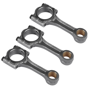 连杆 3X Connecting Rods Replacement for Kubota V1505 V1305 Engine L3830D BX2670 M7060D, R520S1T3 1G700-22010 16241-22010