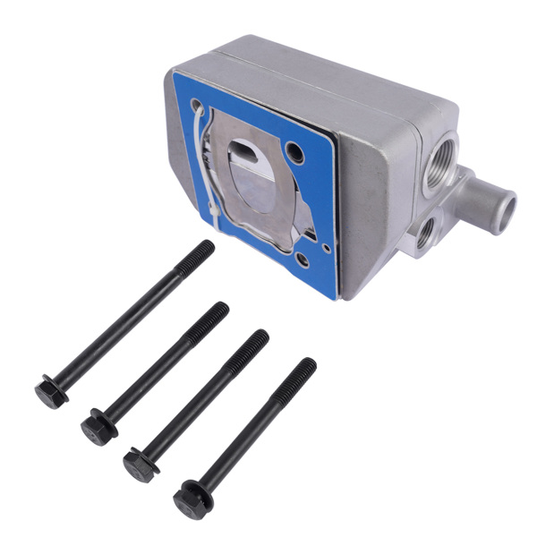 空气压缩机缸盖 Air Compressor Head Fits for Wabco Cummins 75mm 4089208 Compressor Head Assembly-6